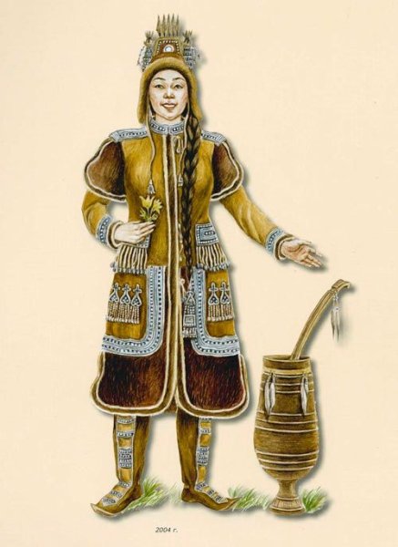 Национальные костюмы народов Якутии