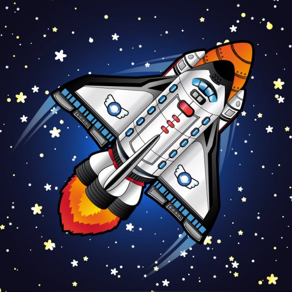 Космические ракеты для детей