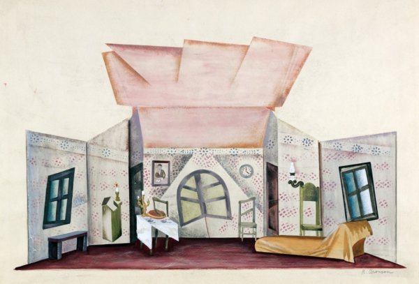 Декорации к спектаклю