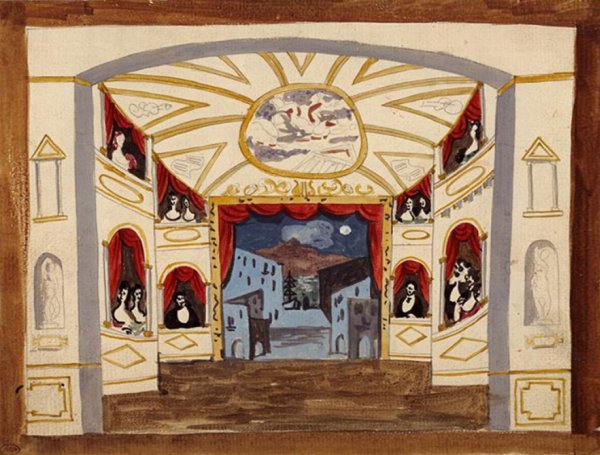 Пикассо декорации Дягилев