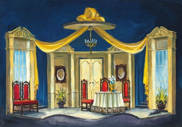 Театральные декорации к спектаклям