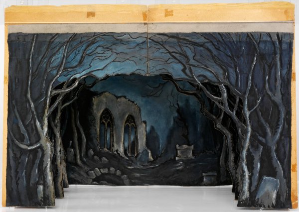 Сильфида декорации Бенуа