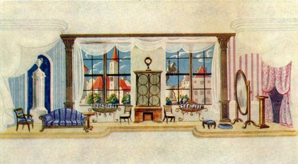 Акимов н.п. эскизы декораций