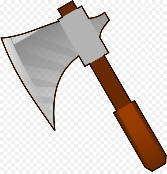 Топор без фона