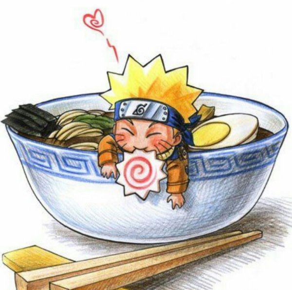 Аниме Наруто Чиби рамен