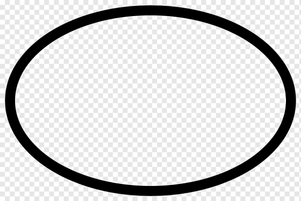 Овал контур