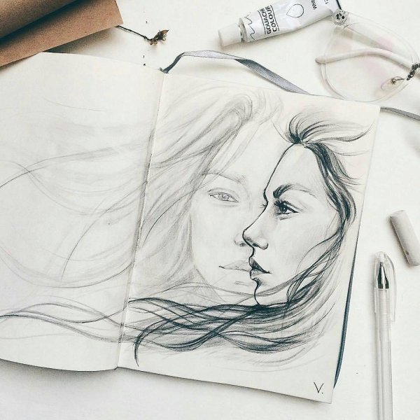 Скетчи карандашом