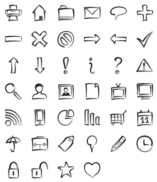 Пиктограмма рисование