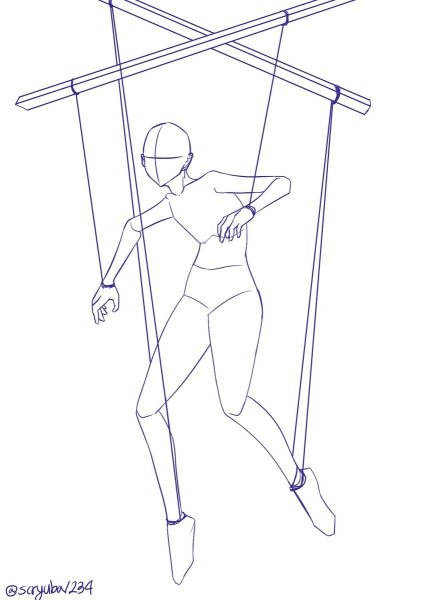 Позы для рисования марионетка