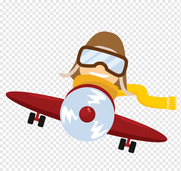 Самолетик с пилотом