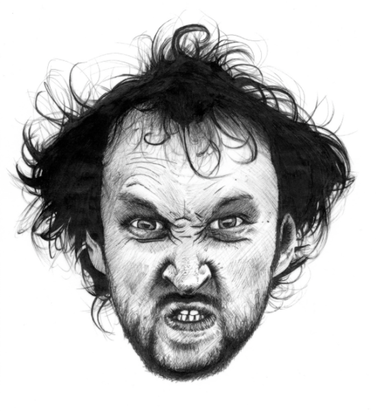 Портрет злого человека