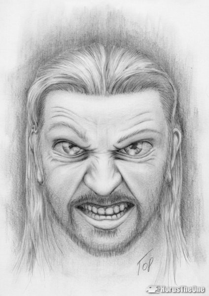 Нарисовать Злое лицо