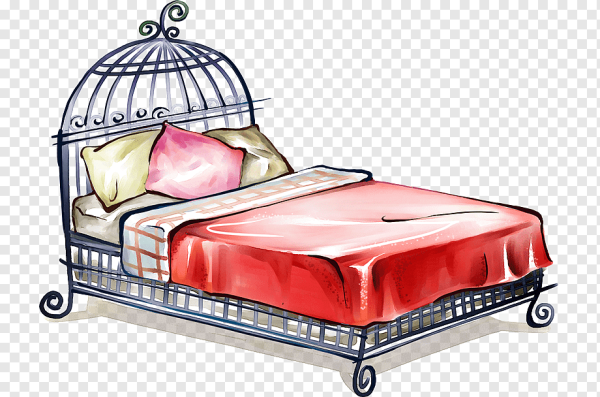 Кровать для срисовки