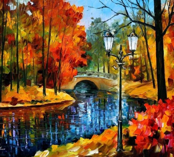 Белорусский художник Леонид Афремов