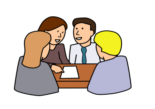 Разговор на прозрачном фоне