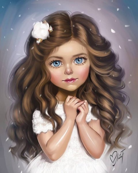 Мультяшные девочки