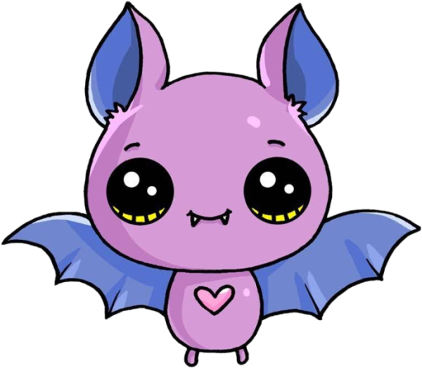 Кавайная летучая мышь