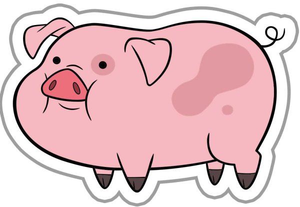 Гравити Фолз свинья Пухля