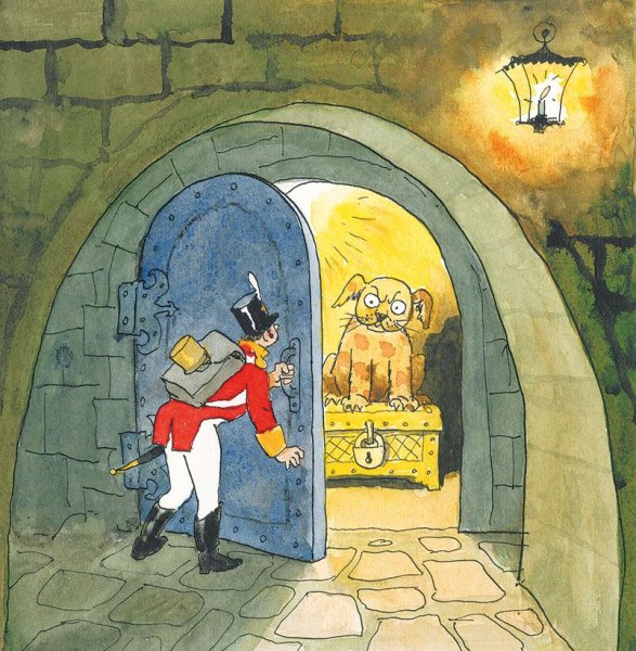 Сказка Ганса Христиана Андерсена огниво