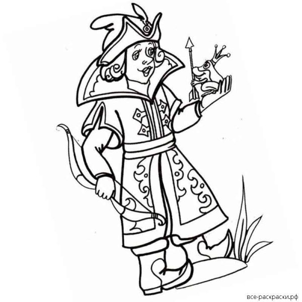 Нарисовать Ивана царевича поэтапно