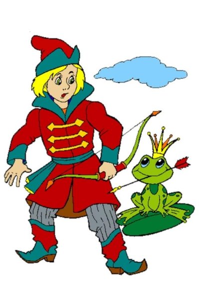 Иван Царевич раскраска