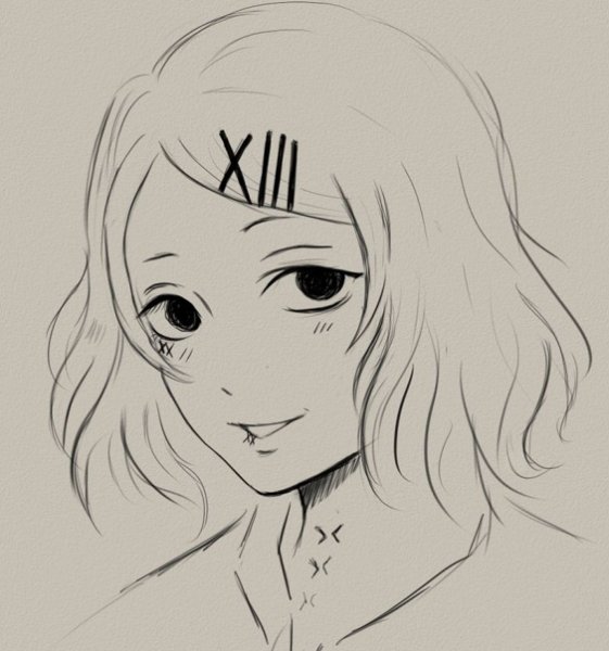 Токийский гуль для срисовки Джузо