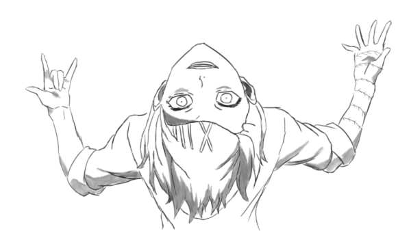 Токийский гуль скетчи Джузо