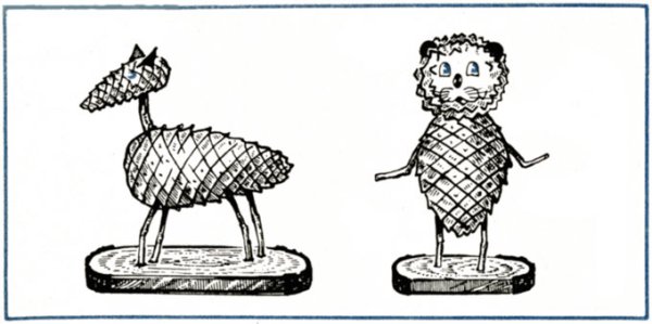 Поделки из шишек