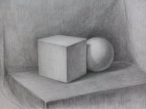 Натюрморт геометрических фигур