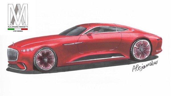 Нарисовать Майбах