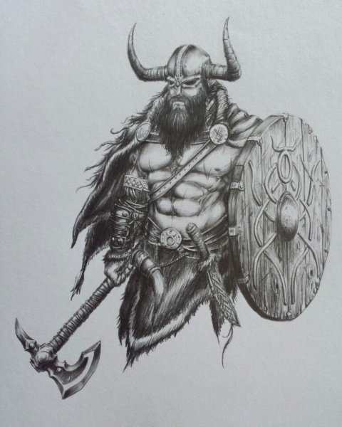 Викинг мультяшный