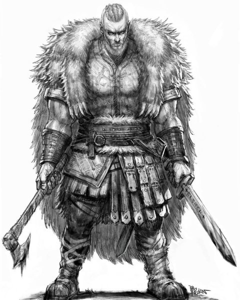 Череп викинга