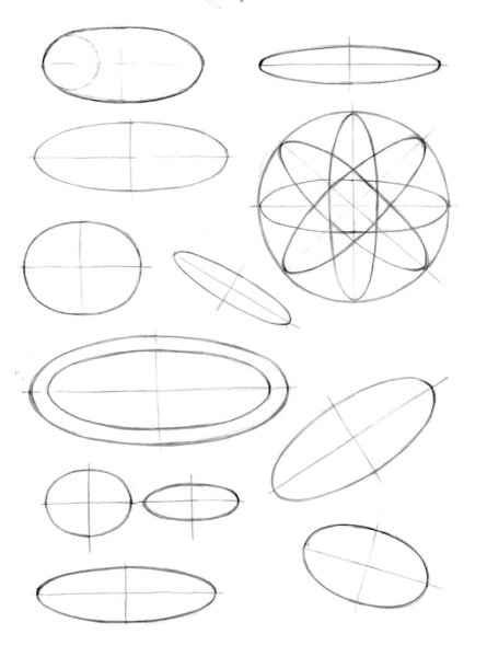 Овал рисунок