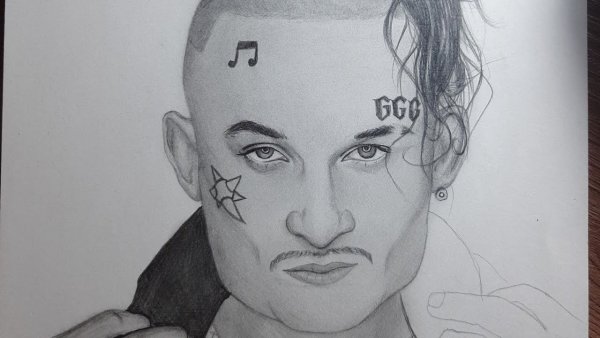 Портрет МОРГЕНШТЕРНА карандашом