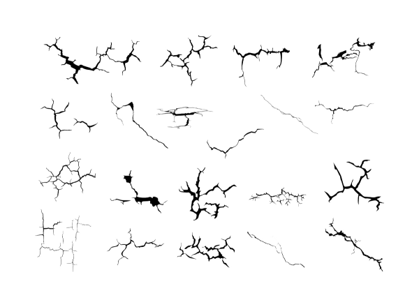 Трещины эскиз
