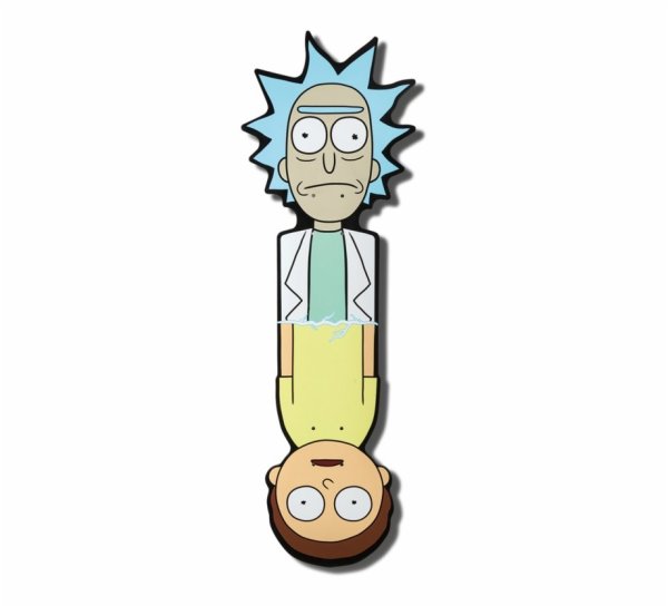 Лицо Рика из Рика и Морти