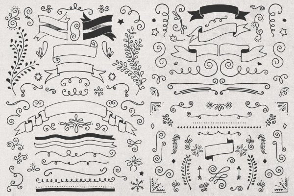 Рамки для заголовков в тетради