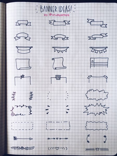 Красивое оформление конспектов