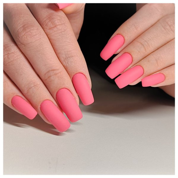 Ногти однотонные