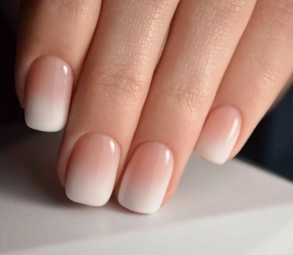 Френч градиент омбре