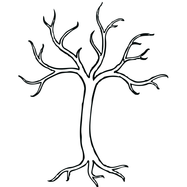 Ствол дерева для вырезания