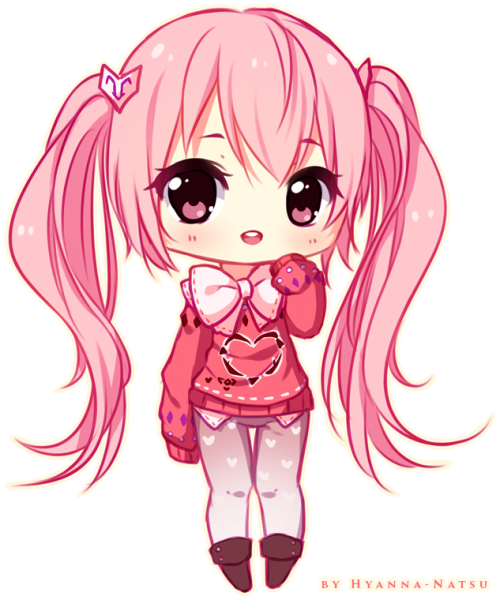 Чиби аниме герл