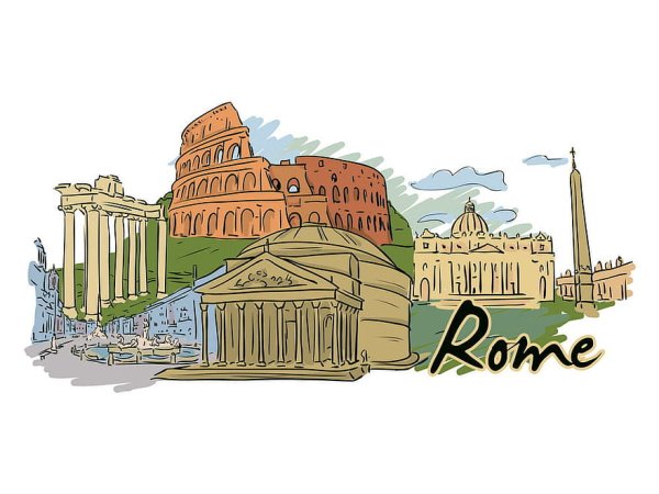 Древний Рим вектор