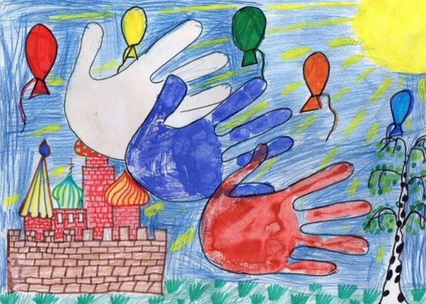 Родина Россия рисунок