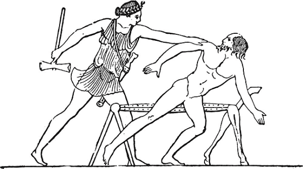 Тесей и Прокруст