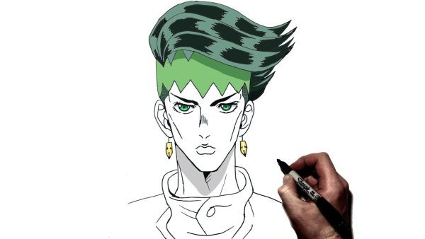 Рохан Кишибе рисует