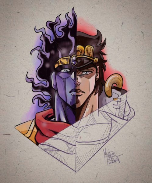 Тату Джо Джо Джотаро