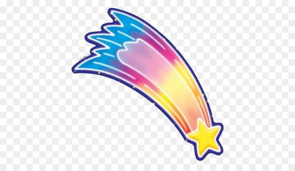 Звезда с радужным хвостом