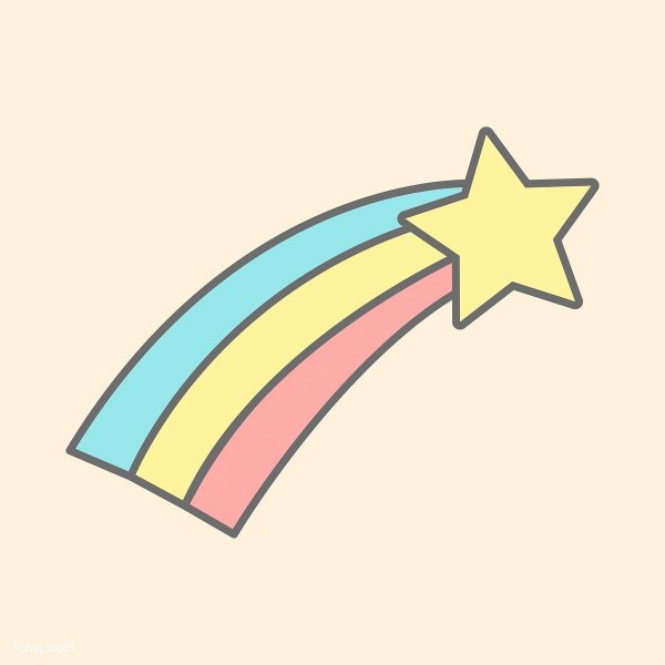 Звезда с радугой