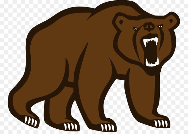 Медведь Гризли для детей